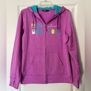 Pink North Face Boston Marathon Jacket